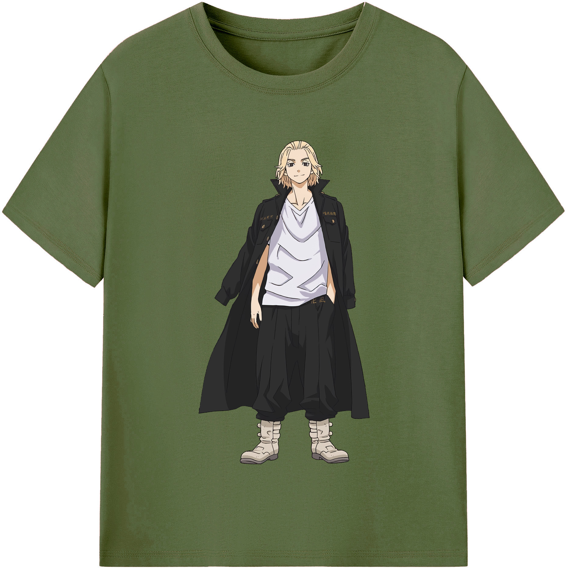 （画像用） 東京リベンジャーズ Tokyo Revengers 綿100％半袖Tシャツ（フロントプリント）